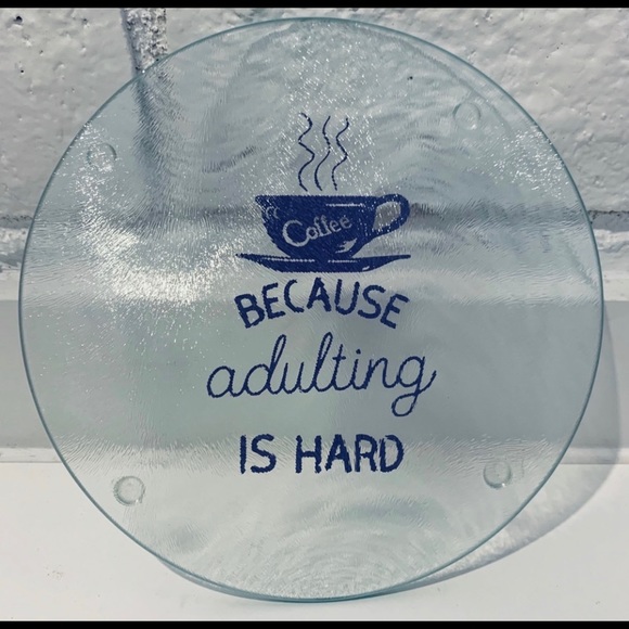 Set of 3 trivets/cutting boards w/ fun quotes - Picture 2 of 4